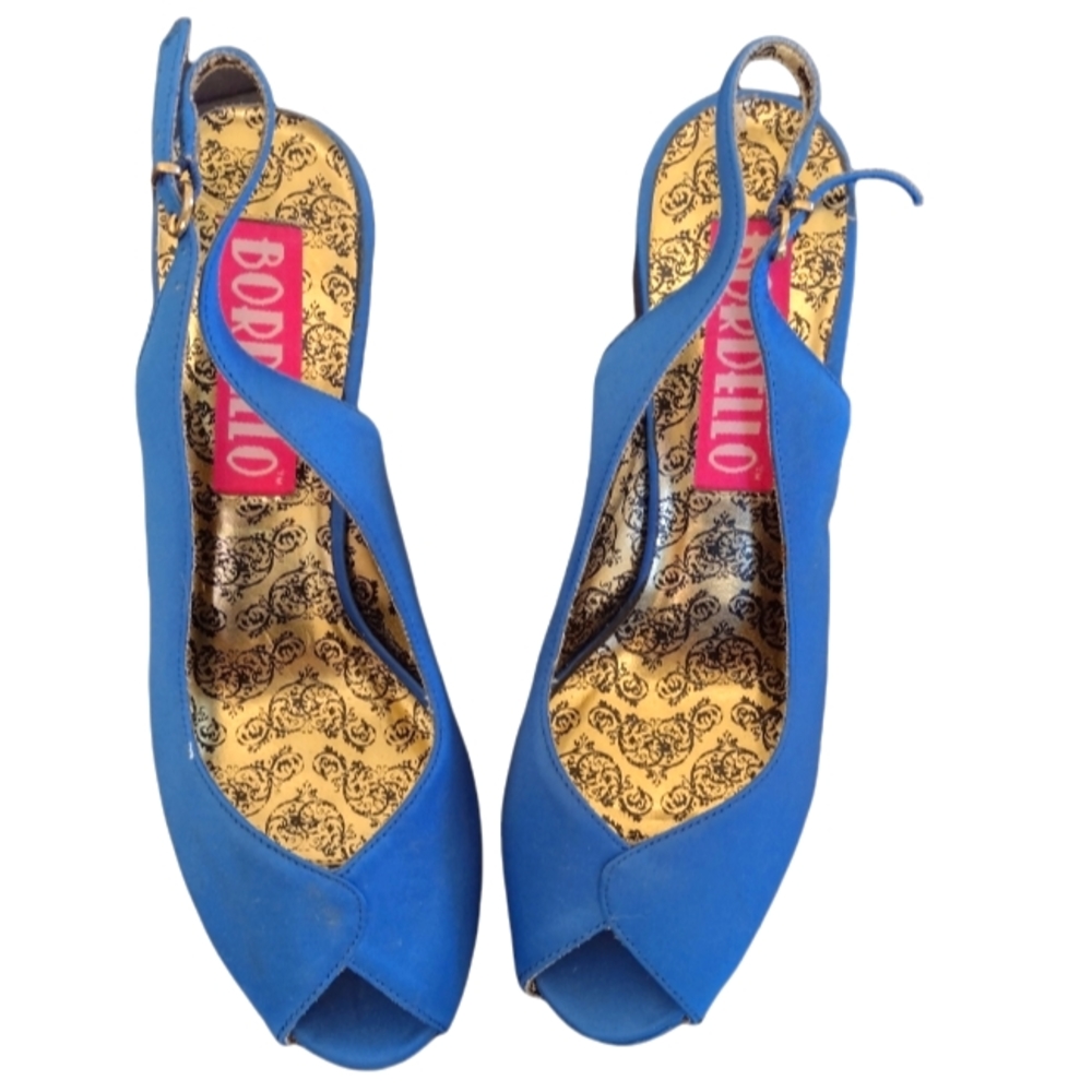 Bordello Suede High Heels